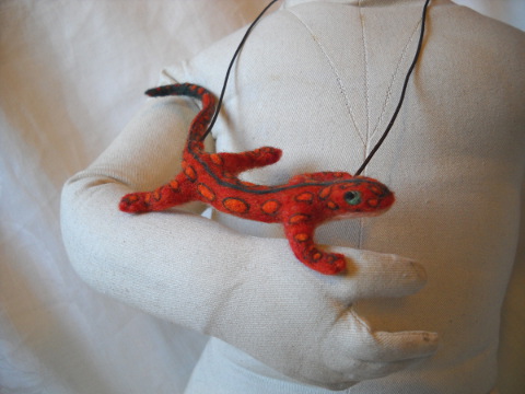 Salamander Necklace 2