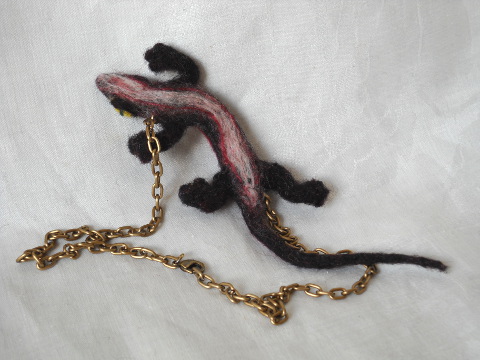 Salamander Necklace 3—Belly